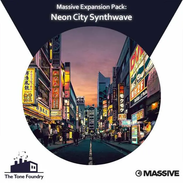 The Tone Foundry Neon City Synthwave for Massive